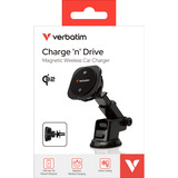 Verbatim Charge 'n' Drive Qi2 1x USB-C, Auto, USB, Recharge sans fil, 1 m, Noir