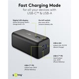 goobay Powerbank pour ordinateur portable 20 000 mAh avec Power Delivery Noir