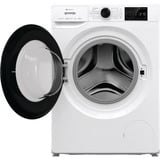 gorenje WPNEI84A1TS machine à laver Charge avant 8 kg 1400 tr/min Blanc Blanc/Noir, Charge avant, 8 kg, B, 76 dB, 1400 tr/min, A