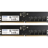 ADATA 32 Go DDR5-4800 (2x 16 Go) mémoire vive Noir, AD5U480016G-DT