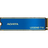 ADATA LEGEND 710 1 To SSD Bleu/Or, ALEG-710-1TCS, PCIe Gen 3.0 x4, NVMe 1.3