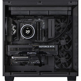 ALTERNATE ALT-BO-AMD-001, PC gaming Noir/transparent