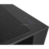 ALTERNATE ALT-BO-AMD-001, PC gaming Noir/transparent