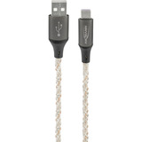 Ansmann Câble USB-A vers USB Type-C Noir/transparent