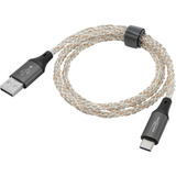 Ansmann Câble USB-A vers USB Type-C Noir/transparent