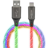 Ansmann Câble USB-A vers USB Type-C Noir/transparent