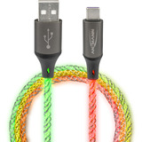 Ansmann Câble USB-A vers USB Type-C Noir/transparent