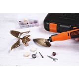 BLACK+DECKER BCRT8IK-XJ, Outil de multi fonction Orange/Noir