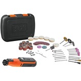 BLACK+DECKER Outil multifonction BCRT8IK-XJ, 7,2 volts, Outil de multi fonction Orange/Noir