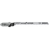 Bosch 2608636432 Lames de scie sauteuse Bimétal 3 pièce(s), Lame de scie Lames de scie sauteuse, Laminé, Parquet, Chlorure de polyvinyle non plastifié (uPVC), Bimétal, Gris, 1,4 mm, 8,3 cm