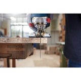 Bosch 2608636432 Lames de scie sauteuse Bimétal 3 pièce(s), Lame de scie Lames de scie sauteuse, Laminé, Parquet, Chlorure de polyvinyle non plastifié (uPVC), Bimétal, Gris, 1,4 mm, 8,3 cm