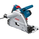 Bosch BOSCH GKT 55 GCE + FSN L-BOXX, Scie circulaire Bleu, Métal, Bois, Noir, Bleu, Argent, 16,5 cm, 6250 tr/min, 5,7 cm, 2 cm