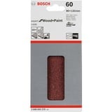 Bosch Feuille abrasive C430 Expert pour bois et peinture, 80x133mm, K60 