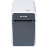 Brother TD2125NXX1, Imprimante d'étiquettes Blanc/gris