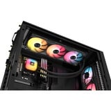 Corsair NAUTILUS II 360 RS ARGB Refroidisseur liquide pour CPU, Watercooling Noir