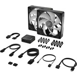 Corsair RX140 MAX RGB, Ventilateur de boîtier Noir