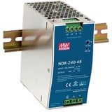 D-Link DIS-N240-48 unité d'alimentation d'énergie 240 W Acier inoxydable, Bloc d'alimentation 240 W, 90 - 264 V, 47 - 63 Hz, 2.5/115VC, 1.3/230VC, 28 ms, 88,5%