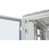 Digitus Armoire réseau série Unique - 800x1000 mm (LxP), Armoire informatique Gris clair