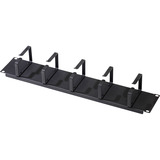 Digitus Panneau de gestion de câbles 19" avec supports en acier, Guide-câble Noir