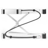 Digitus Support variable pour ordinateur portable Blanc