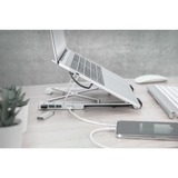 Digitus Support variable pour ordinateur portable Blanc