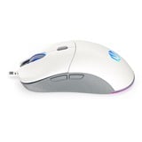 ENDORFY GEM Onyx White, Souris gaming Blanc/gris