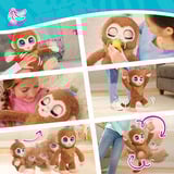 Just Play Peanut the playfull Monkey, Peluche Garçon/Fille, 4 an(s)
