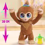 Just Play Peanut the playfull Monkey, Peluche Garçon/Fille, 4 an(s)