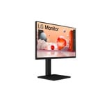 LG 24BA450-B écran plat de PC 60,5 cm (23.8") 1920 x 1080 pixels Full HD Noir Moniteur  Noir, 60,5 cm (23.8"), 1920 x 1080 pixels, Full HD, 5 ms, Noir