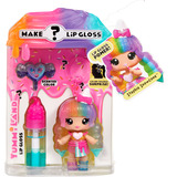 MGA Entertainment Yummiland Mystery Lip Gloss Doll - Stephie Snowcone, Poupée Mini poupée, Femelle, 4 an(s), Garçon/Fille, Multicolore