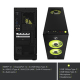 MSI MAG Infinite S AI 2NVP7-001AT, PC gaming Noir/transparent