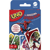 Mattel Games UNO-The Amazing Spider-Man-Jeu de cartes pour toute la famille Games UNO-The Amazing Spider-Man-Jeu de cartes pour toute la famille, Jeu de cartes, Dépouillement, 7 an(s)