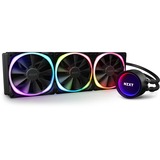 NZXT RL-KRX73-R1 système de refroidissement d’ordinateur Processeur Refroidisseur de liquide tout-en-un 12 cm Noir, Watercooling Noir, Refroidisseur de liquide tout-en-un, 12 cm, 52,44 cfm, Noir