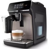 Philips Series 2200 EP2235/40 Machines espresso entièrement automatiques, Machine à café/Espresso Noir/brun de zinc, Machine à expresso, 1,8 L, Café en grains, Broyeur intégré, 1500 W, Noir, Marron