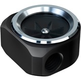 RAIJINTEK RJK - FLOW METER BLACK, Indicateurs de débit Noir