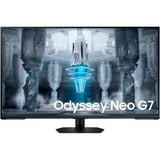 Samsung Odyssey Neo G70NC  43" 4K UHD Moniteur gaming  Noir/Blanc, 2x HDMI, DisplayPort, 2x USB-A, Wi-Fi 5, BT, RJ-45, 144 Hz