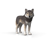 Schleich Wild Life Loup Américain, Figurine 