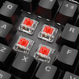 Sharkoon SKILLER SGK20, clavier gaming Noir, Layout États-Unis, Huano Red
