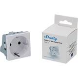 Shelly Adaptateur de prise pour support, Prise de courant Blanc