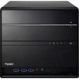 Shuttle XPC cube Barebone SH570R6 - S1200, Intel H570, 1x PCIe X16, 1x PCIe X4, 2x M.2, 2xDP, 1xHDMI, 2x LAN, 1x 5.25", 2x 3.5", Alimentation 300W Noir, Intel H570, 1x PCIe X16, 1x PCIe X4, 2x M.2, 2xDP, 1xHDMI, 2x LAN, 1x 5.25", 2x 3.5", Alimentation 300W, Cube, PC type barebone, Intel H570, LGA 1200 (Socket H5), DDR4-SDRAM, 300 W