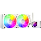 SilverStone PF240W-ARGB Processeur Blanc, Watercooling Blanc, 94 cfm, Blanc