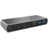 Sonnet ECHO-DK11-T4 station d'accueil Avec fil Thunderbolt 4 Noir Avec fil, Thunderbolt 4, 90 W, Noir, SD, Liaison, Énergie