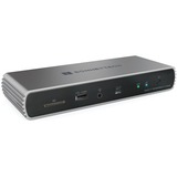 Sonnet ECHO-DK11-T4 station d'accueil Avec fil Thunderbolt 4 Noir Avec fil, Thunderbolt 4, 90 W, Noir, SD, Liaison, Énergie