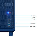 Thermaltake FTW TR100 Koralie Edition, PC gaming Bleu de cobalt