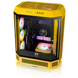 Thermaltake Ventilateur de refroidissement PC CT140 EX Reverse ARGB Sync Bourdon ventilateurs de boîtier Jaune, 3 pièces, 140 x 140 x 25 mm, PWM