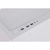 Thermaltake Versa H16 TG ARGB boîtier mini tower Blanc | 3x USB-A | RGB | Verre Trempé