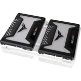 Thermaltake Versa H16 TG ARGB boîtier mini tower Blanc | 3x USB-A | RGB | Verre Trempé