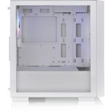 Thermaltake Versa H16 TG ARGB boîtier mini tower Blanc | 3x USB-A | RGB | Verre Trempé