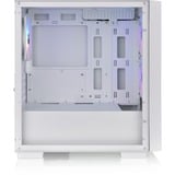Thermaltake Versa H16 TG ARGB boîtier mini tower Blanc | 3x USB-A | RGB | Verre Trempé