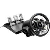 Thrustmaster T-GT II Volant + pedalier 4160823 Noir, Acier satin USB Volant + pédales PC, PlayStation 4, PlayStation 5 Noir, Volant + pédales, PC, PlayStation 4, PlayStation 5, Avec fil, USB, Noir, Acier satin, Secteur